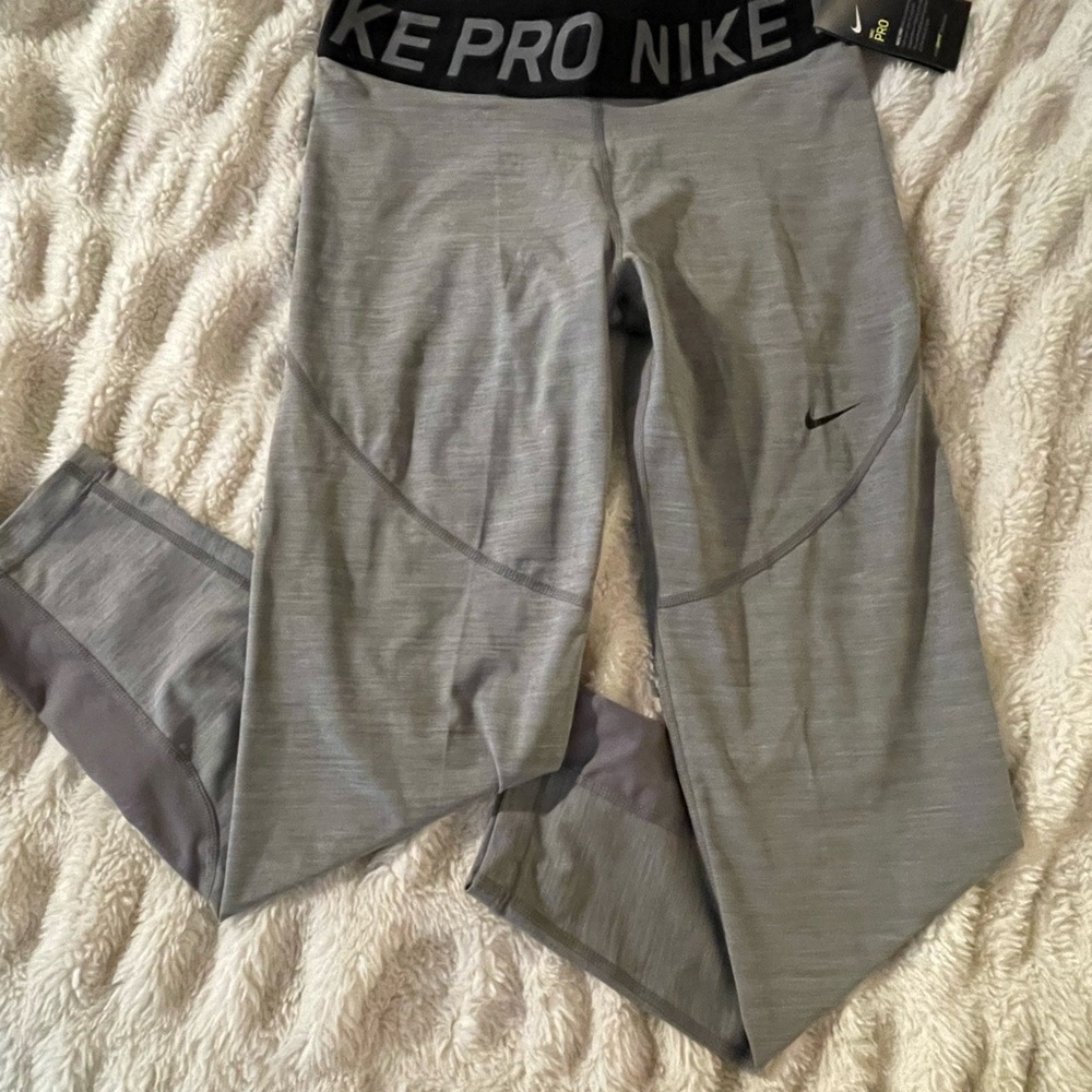 Nike PRO Dri-FIT Gray Training Pants